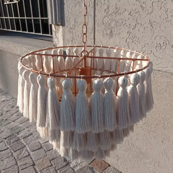 Lámpara Borlas