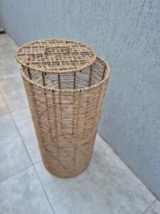 Cesto con tapa