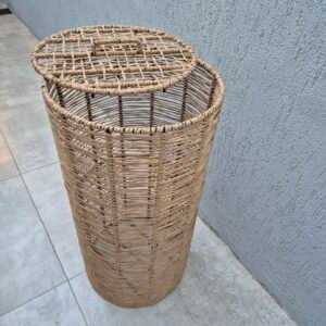 Cesto con tapa